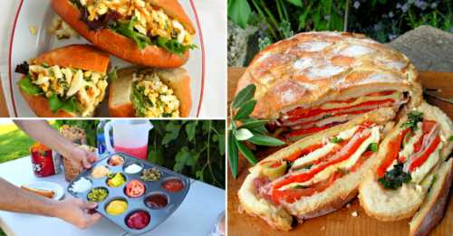 Меню для пикника: мясо, рыба и овощи